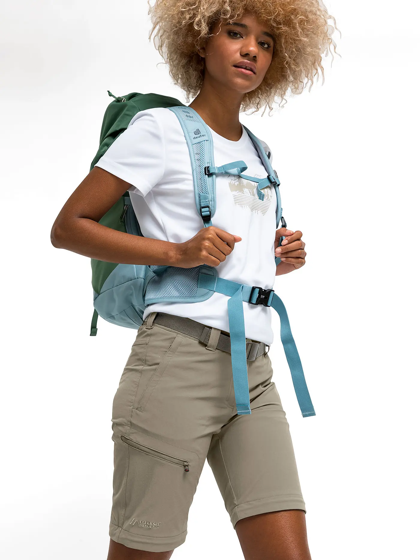 MAIER SPORTS | Damen Wanderhose Nata ZipOff | 
